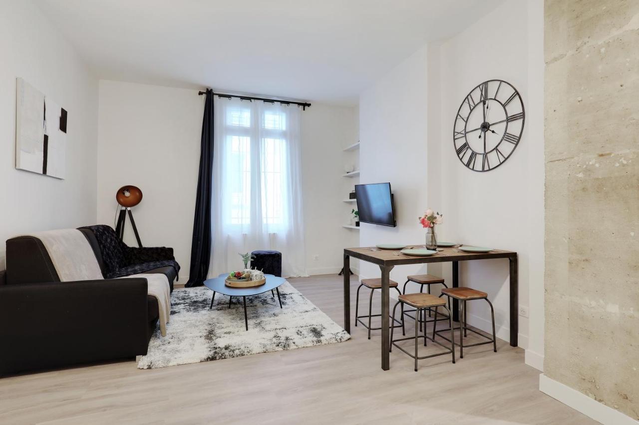 Modern Apartment 1Br- 4P Le Marais Quarter ปารีส ภายนอก รูปภาพ