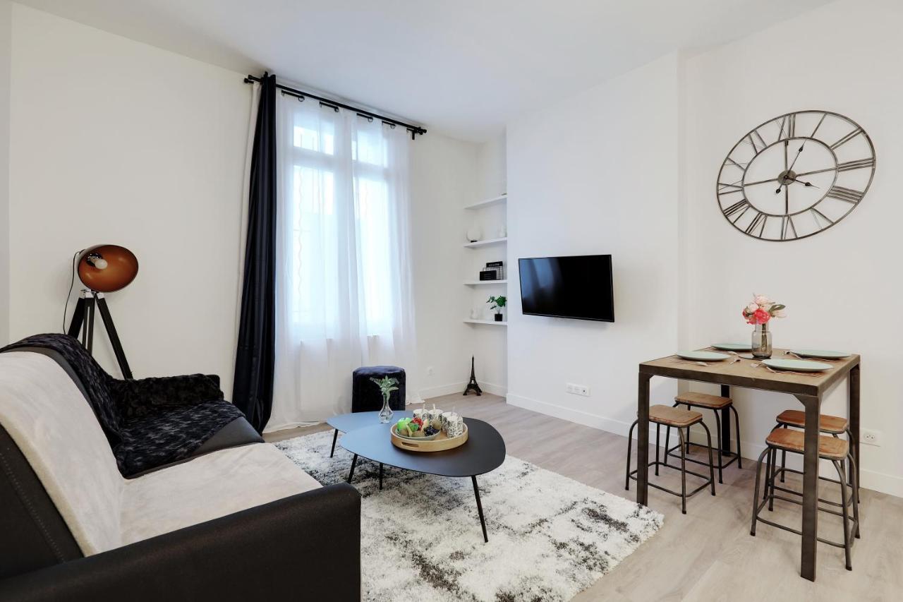 Modern Apartment 1Br- 4P Le Marais Quarter ปารีส ภายนอก รูปภาพ