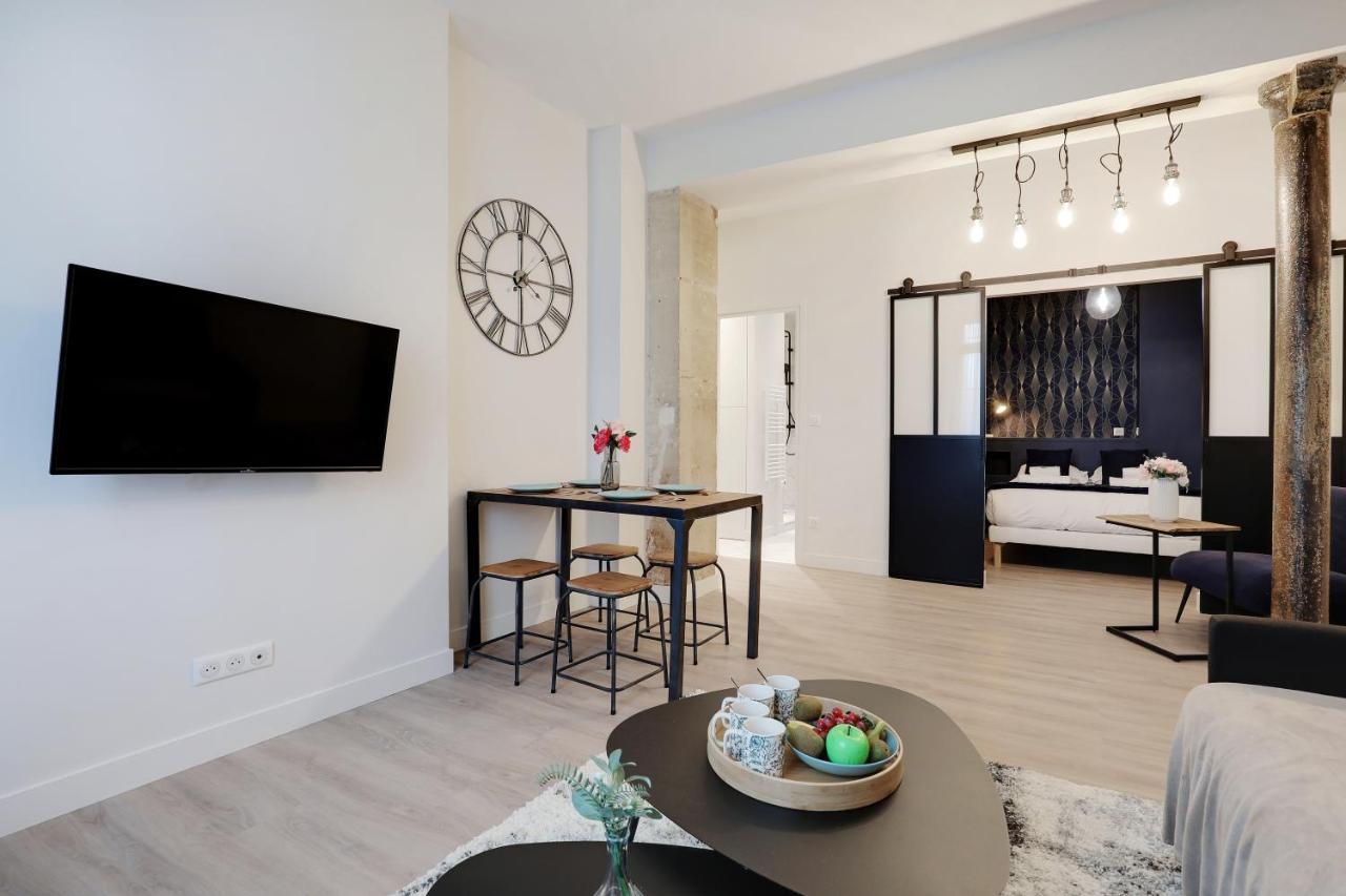 Modern Apartment 1Br- 4P Le Marais Quarter ปารีส ภายนอก รูปภาพ