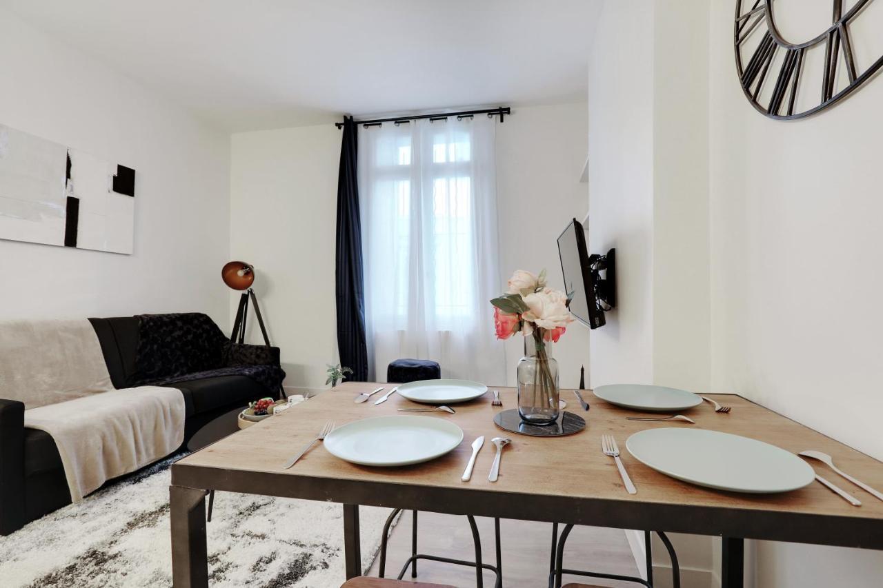 Modern Apartment 1Br- 4P Le Marais Quarter ปารีส ภายนอก รูปภาพ