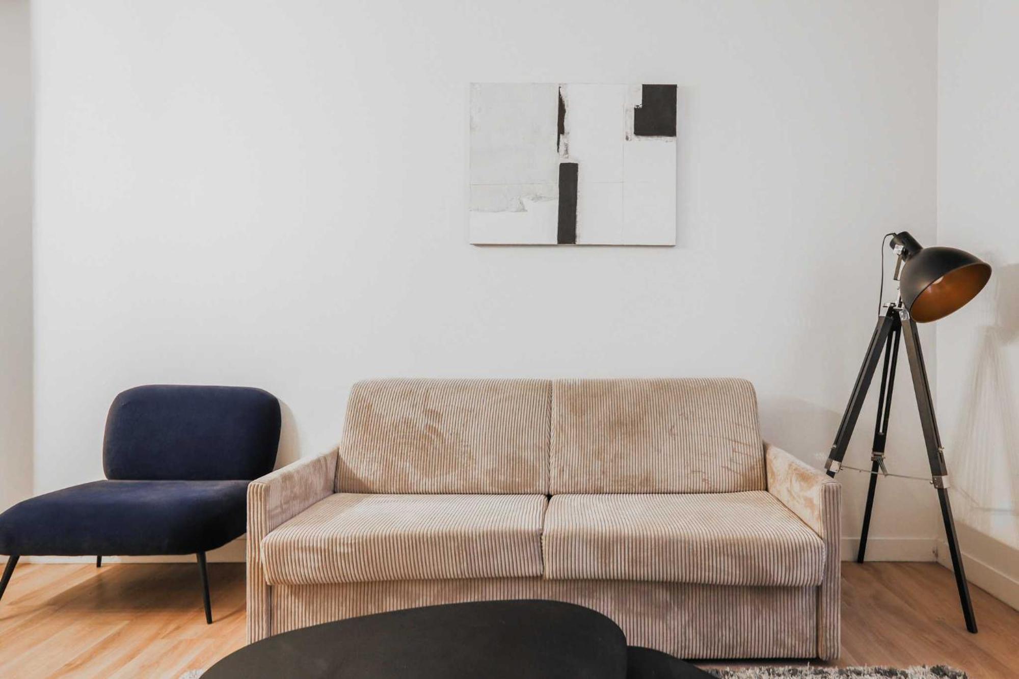 Modern Apartment 1Br- 4P Le Marais Quarter ปารีส ภายนอก รูปภาพ