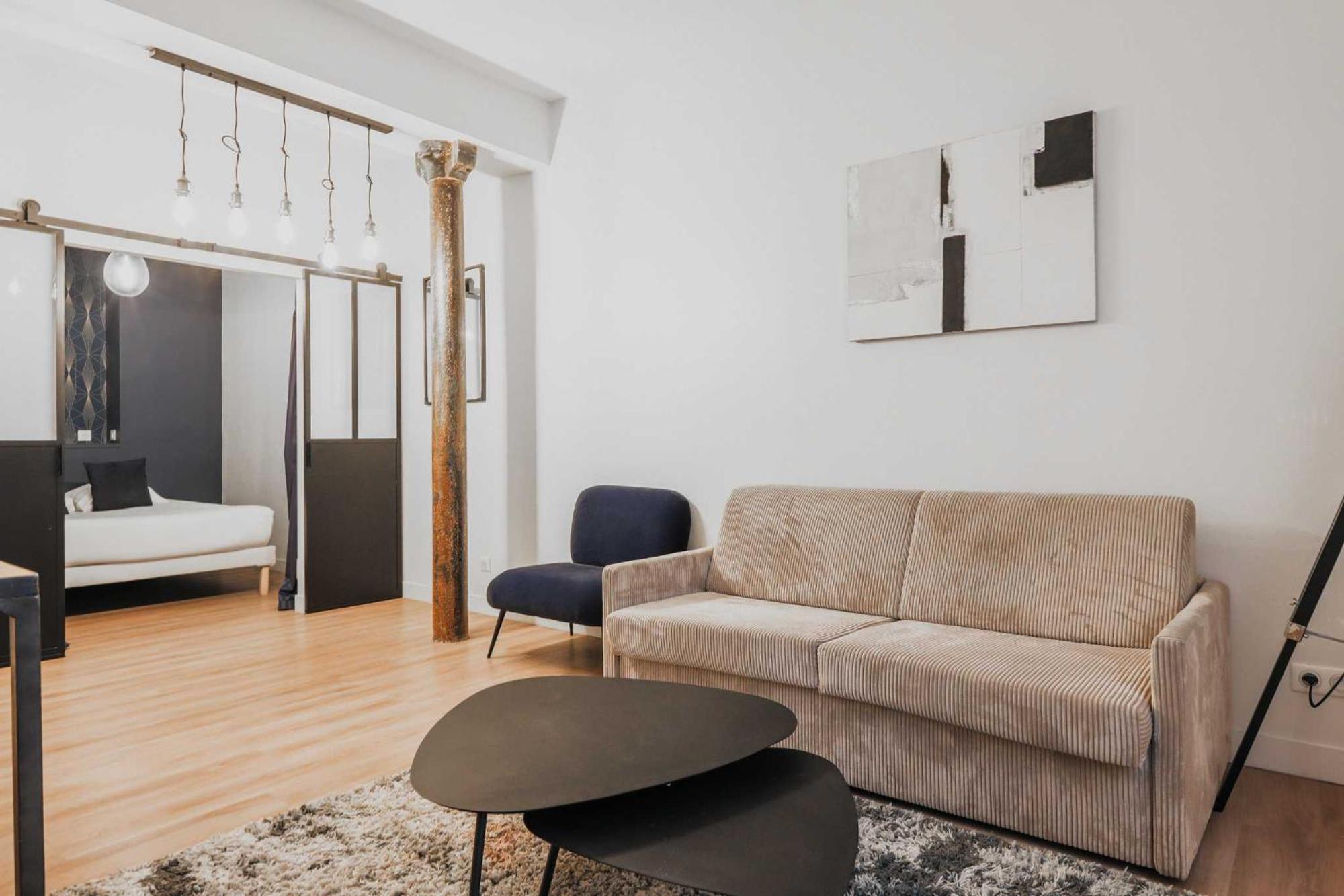 Modern Apartment 1Br- 4P Le Marais Quarter ปารีส ภายนอก รูปภาพ