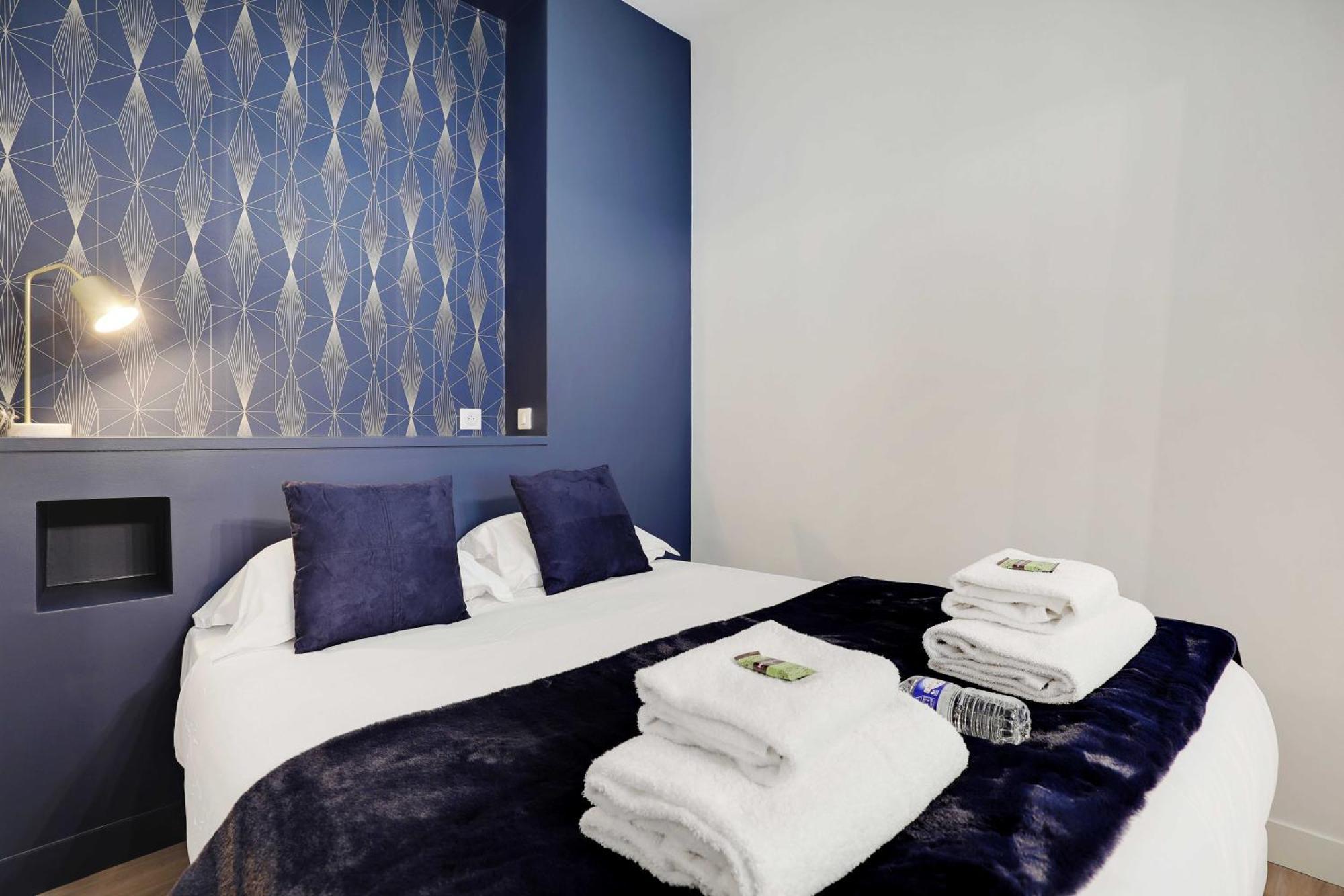 Modern Apartment 1Br- 4P Le Marais Quarter ปารีส ภายนอก รูปภาพ