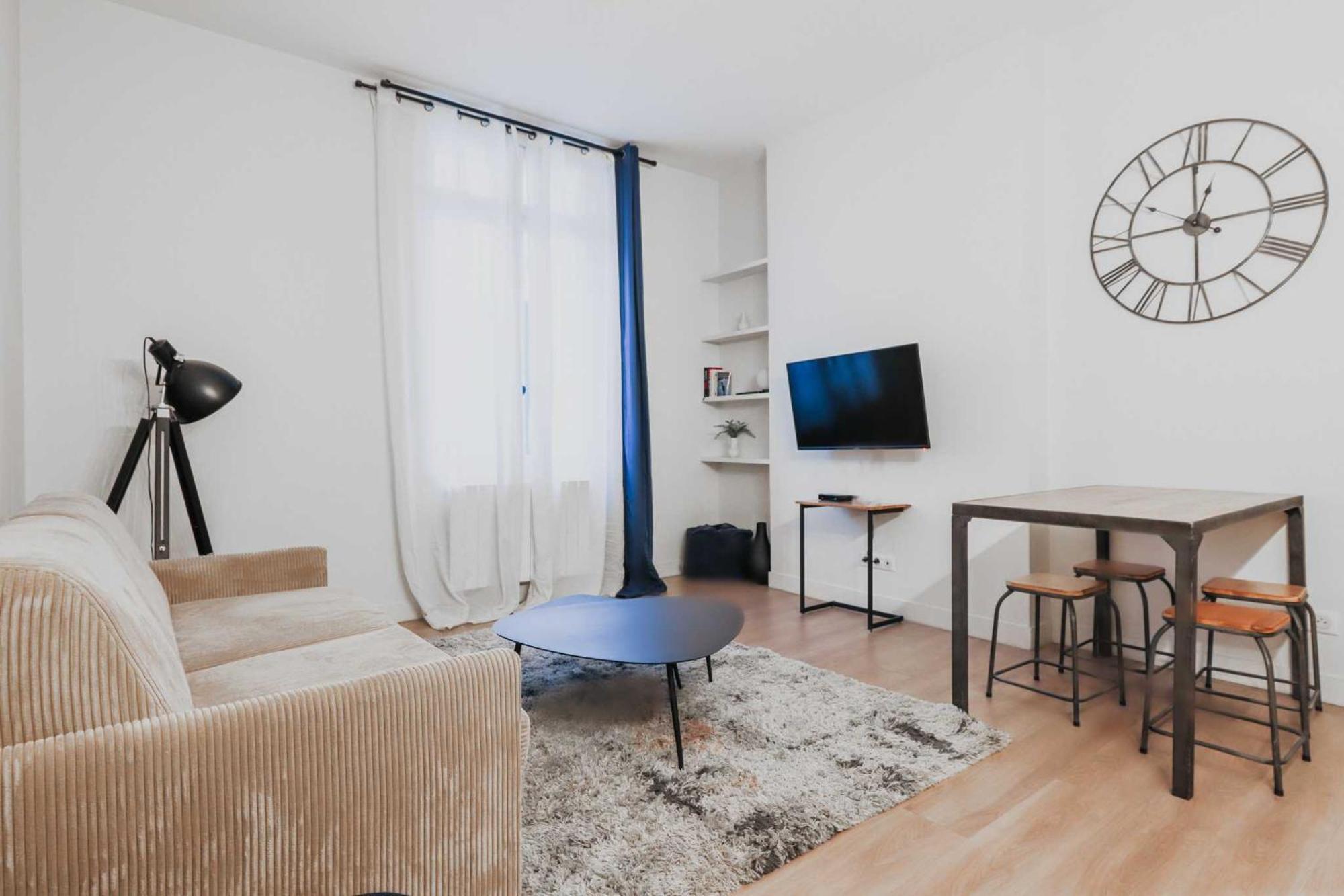 Modern Apartment 1Br- 4P Le Marais Quarter ปารีส ภายนอก รูปภาพ