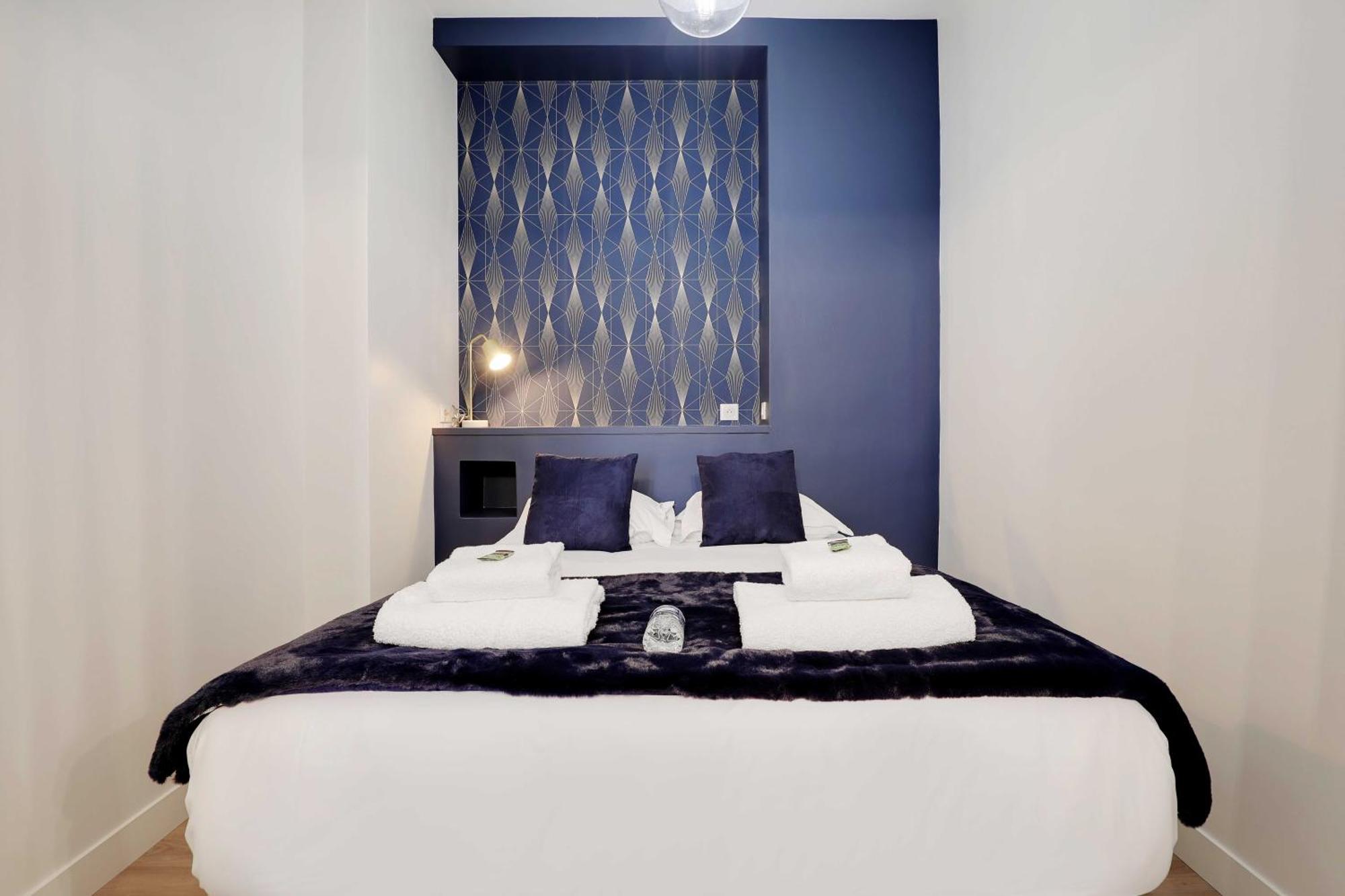 Modern Apartment 1Br- 4P Le Marais Quarter ปารีส ภายนอก รูปภาพ