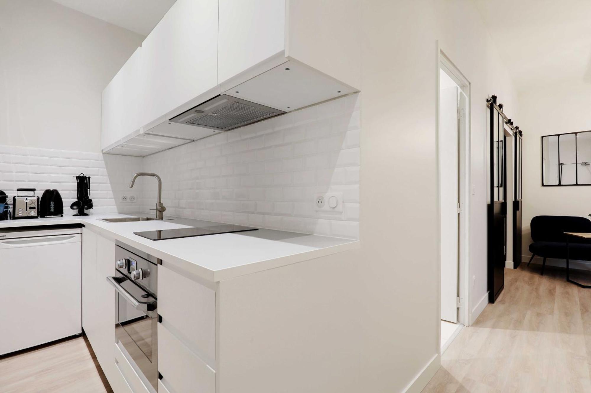 Modern Apartment 1Br- 4P Le Marais Quarter ปารีส ภายนอก รูปภาพ